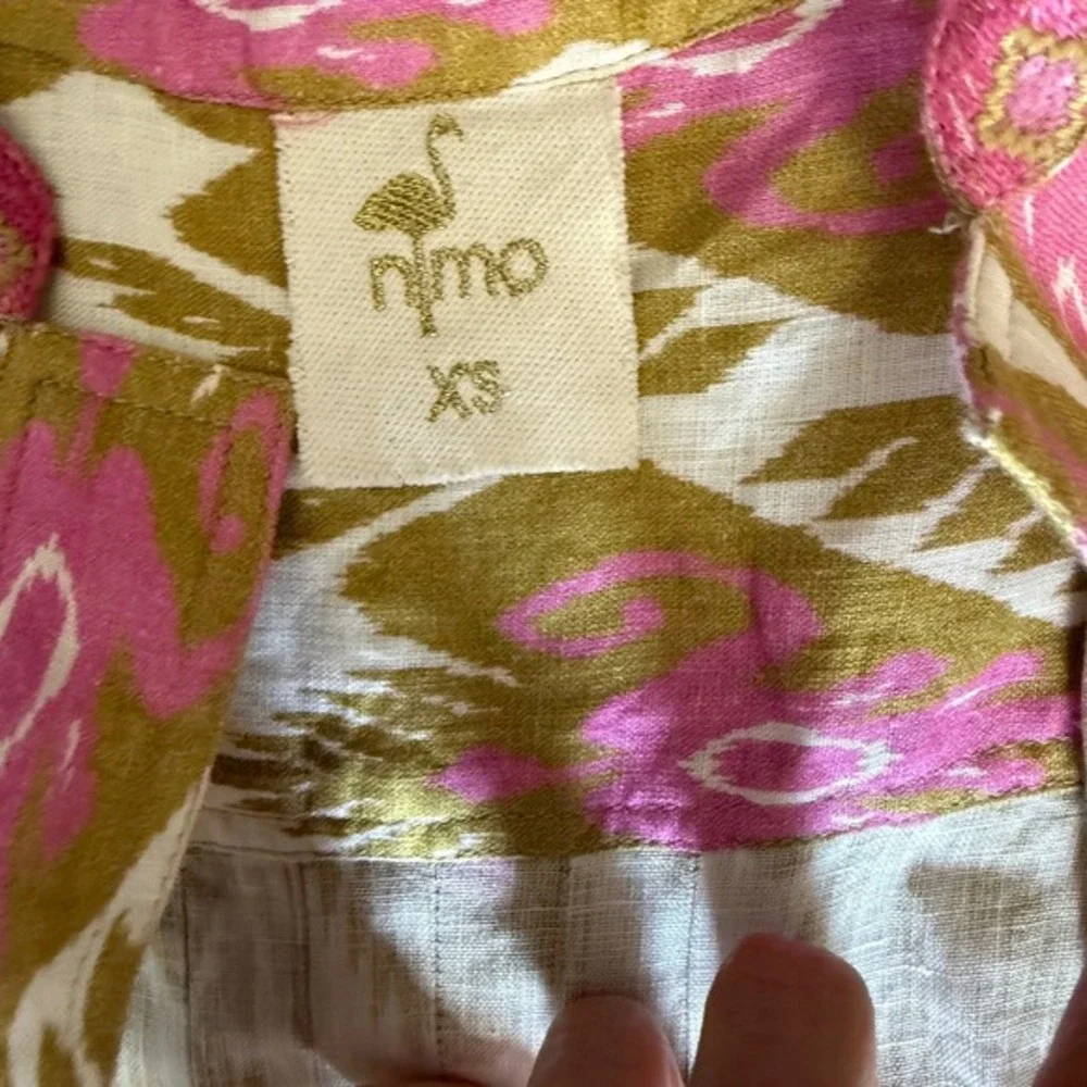 Nimo with Love linen cover‎ up XS